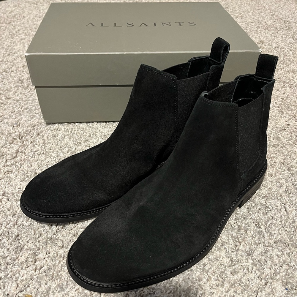 NIB All Saints Rook Chelsea Boots 10.5US/43EU